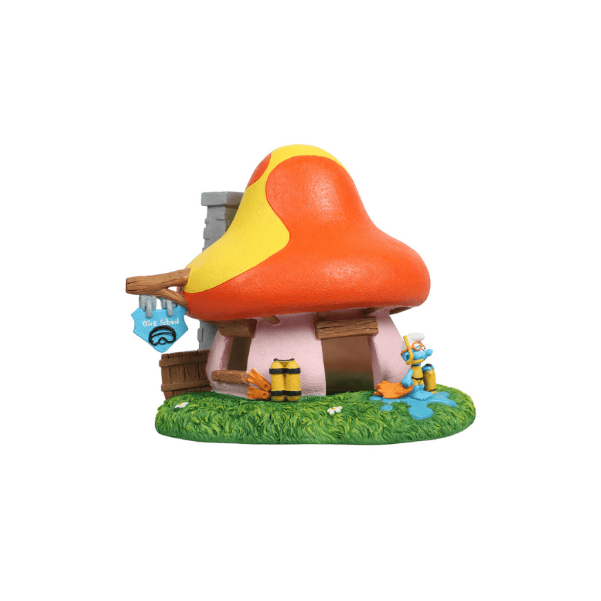 Schlümpfe mit Tauchschule Figur