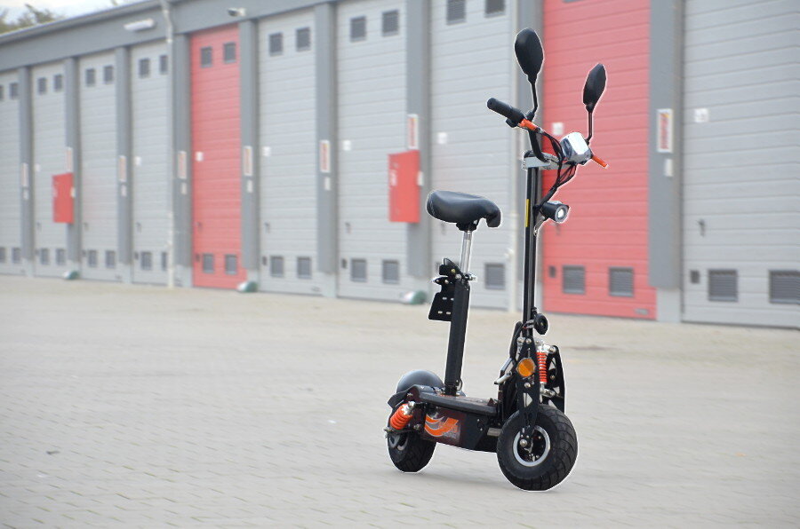 E-Scooter 35km/h, 25km Reichweite, Straßenzulassung