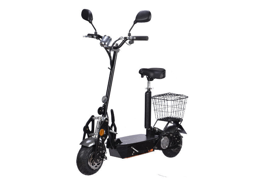 E-Scooter 35 km/h, 25 km Reichweite, Straßenzulassung