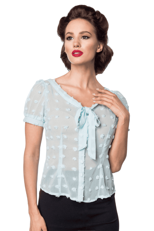Vintage Schluppenbluse