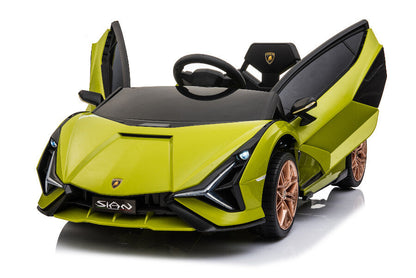 Lamborghini Sian Kinderauto - 12V, Ledersitz, Fernsteuerung
