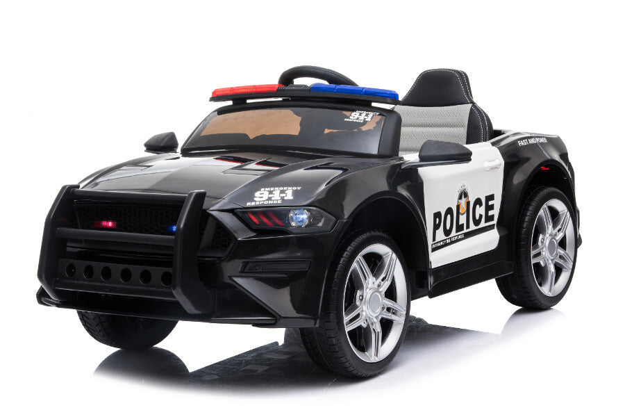 Elektro-Polizeiauto &quot;Design-07&quot; - 12V, 2 Motoren, RC, MP3