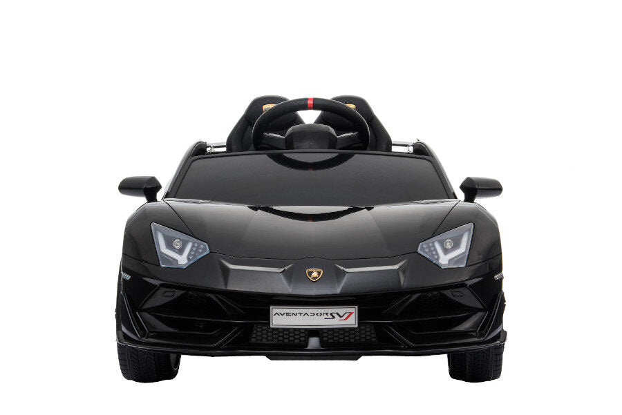 Elektro Kinderauto Lamborghini Aventador SVJ - Schwarz