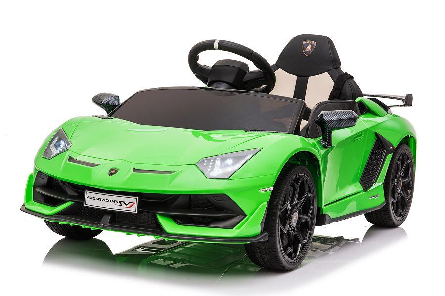 Lamborghini Aventador SVJ Kinder Elektroauto - Grün