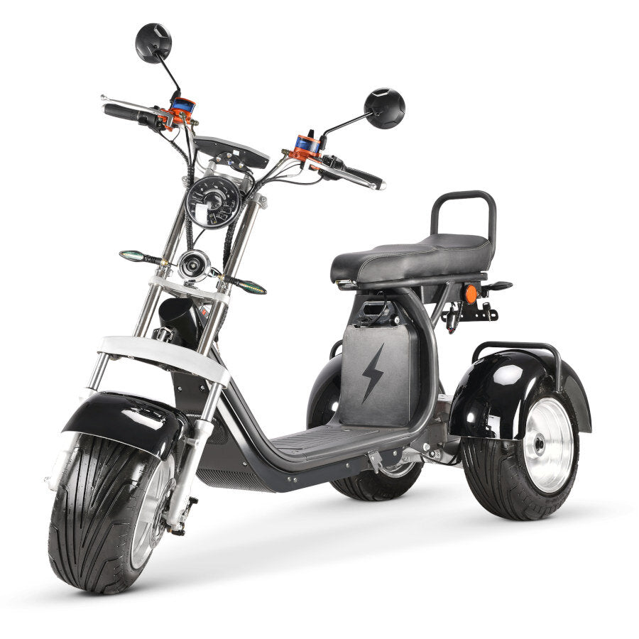 Coco Bike E-Scooter Trike CP7 - 45km, 2000W, Straßenzulassung