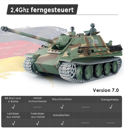 RC Panzer Jagdpanther Heng Long V7.0 PRO