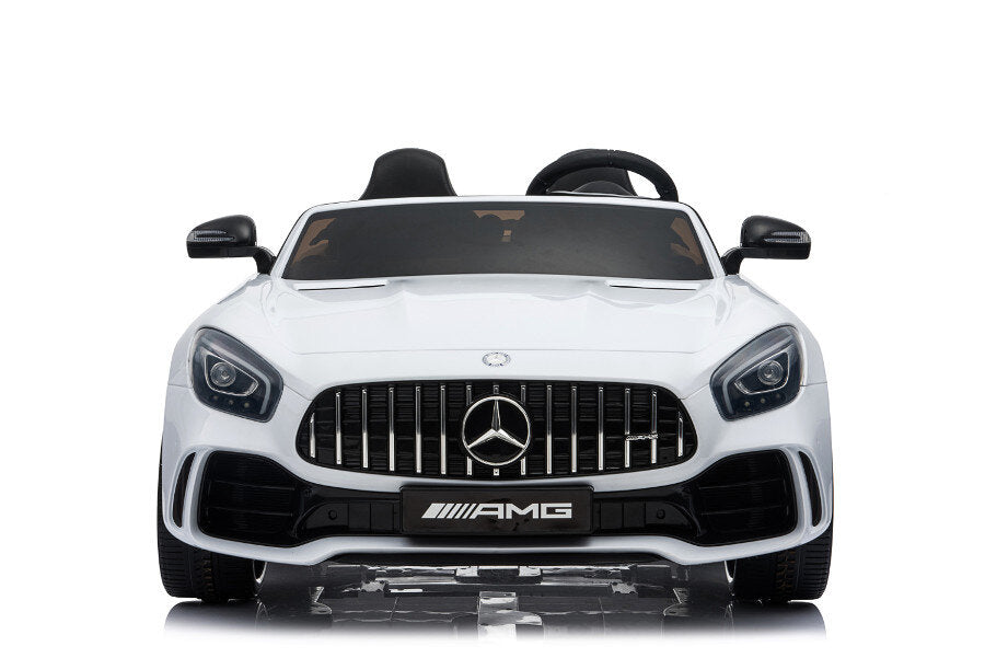 Mercedes GT R Kinder Elektroauto - 12V - Weiss