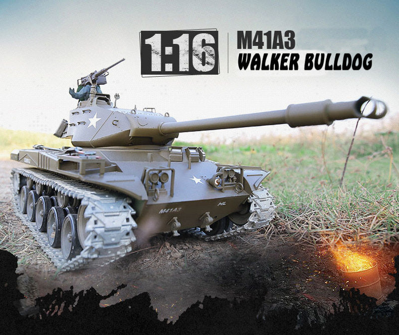 RC Panzer M41A3 Bulldog Heng Long Pro